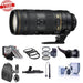 Nikon AF-S NIKKOR 70-200mm f/2.8E FL ED VR Lens, USA w/Premium Accessory Bundle - 20063 KB