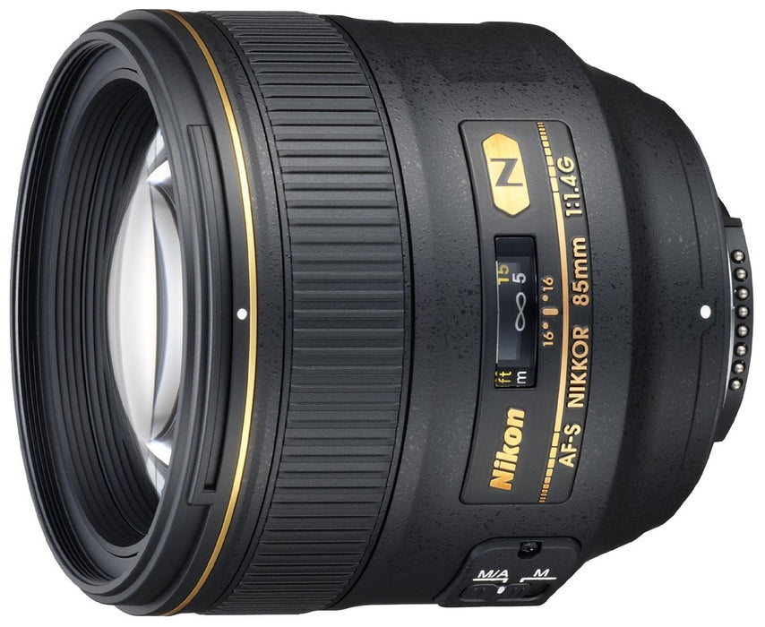 Nikon AF-S NIKKOR 85mm f/1.4G Lens Professional Kit