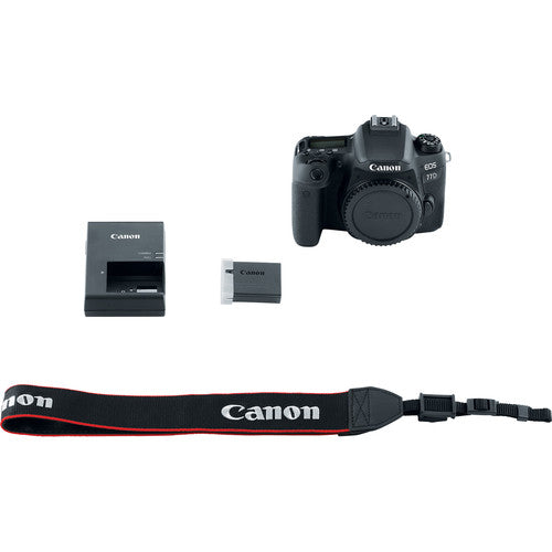 Canon EOS 77D DSLR Camera with 18-135mm USM and 55-250mm Lenses