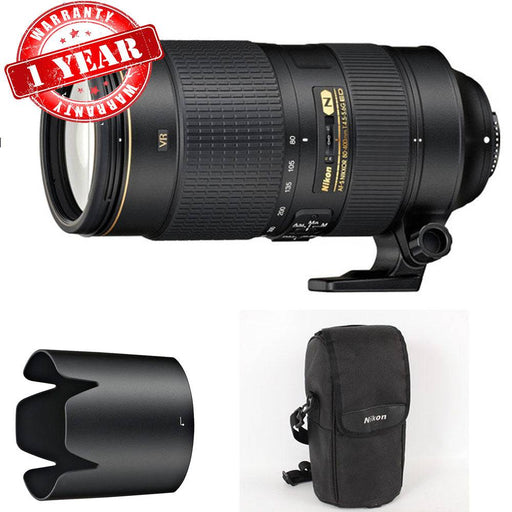 Nikon AF-S NIKKOR 80-400mm f/4.5-5.6G ED VR Lens USA