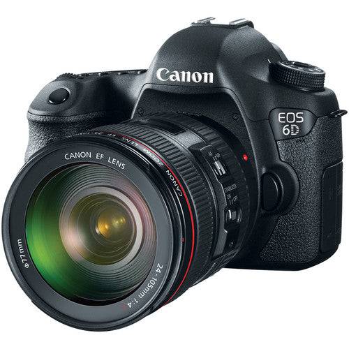 Canon EOS 6D DSLR Camera with 24-105mm f/4L Lens and PIXMA PRO-100 Printer Kit