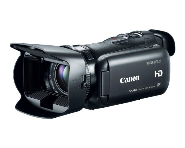 Canon Vixia HF G20 2.37 MP Camcorder - 1080p