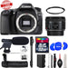 Canon EOS 80D DSLR + 50mm f/1.8 IS STM + Battery Grip + Shoutgun Mic - 32GB Kit