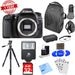 Canon EOS 80D DSLR Camera (Body Only) -Includes Case, Tripod, 32GB MC, LP-E6 Battery, Flash, Cleaning Kit & More