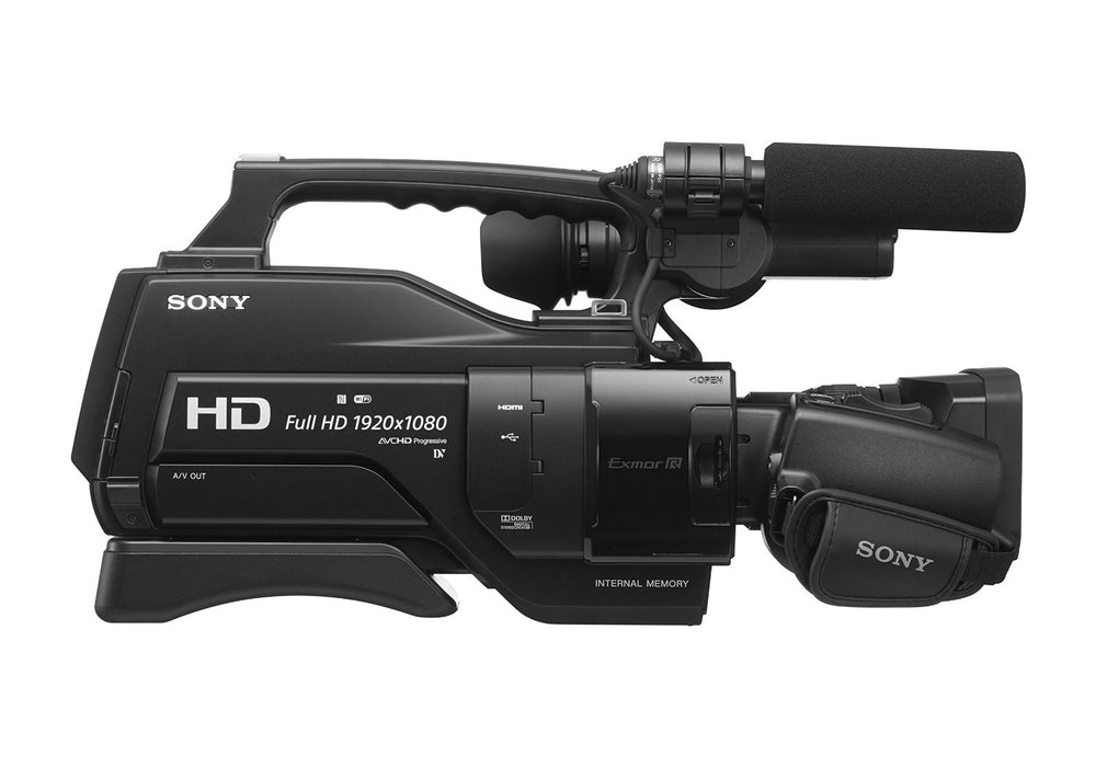 Sony HXR-MC2500 Shoulder Mount AVCHD Camcorder Bundle and Cleaning Kit