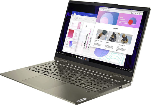 Lenovo - Yoga 7i 2-in-1 14" Touch Screen Laptop - Intel Evo Platform Core i5 - 8GB Memory - 512GB Solid State Drive - 82BH000 - TWE Cloth (12GB | 512GB SSD) - NJ Accessory/Buy Direct & Save