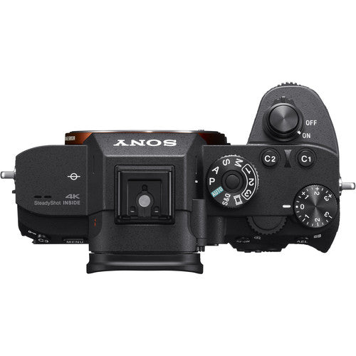 Sony a7R III 42.4MP Full-frame Mirrorless Interchangeable Lens Camera with Dual Battery + Battery Grip + 128GB Pro Memory Supreme Bundle