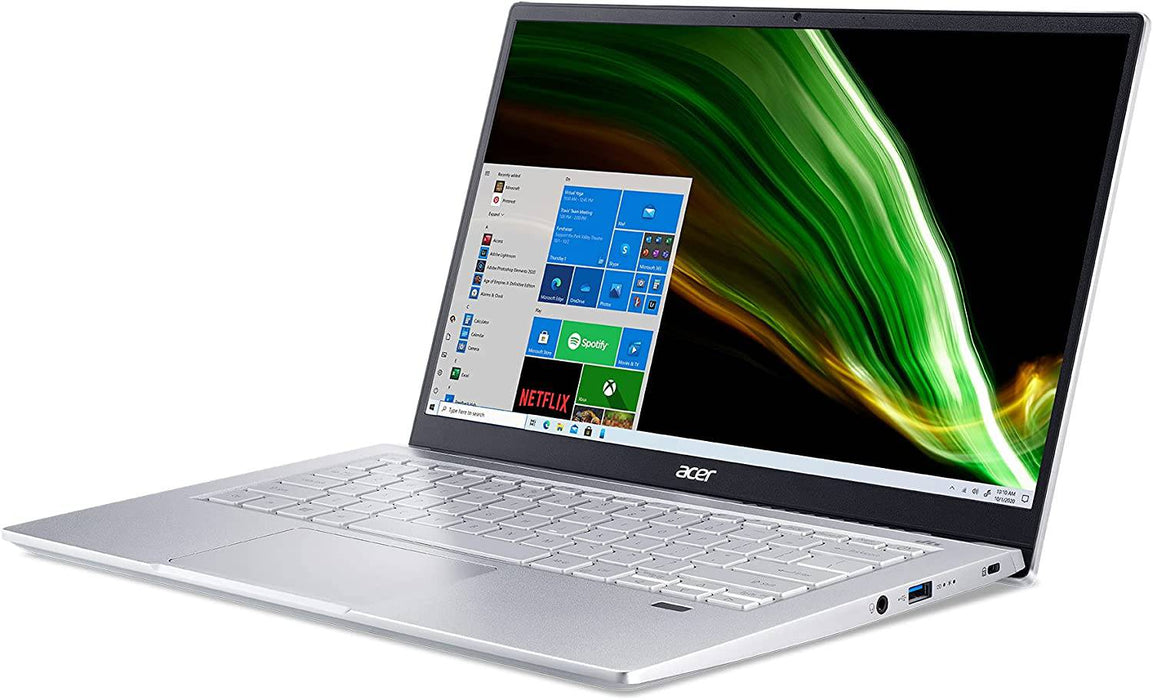 Acer Swift 3 Intel Evo Thin &amp; Light Laptop 14.0&quot; Full HD IPS Intel Core i7-1165G7 Intel Iris Xe Graphics 8GB LPDDR4X 512GB SSD Wi-Fi 6 Fingerprint Reader Back-lit KB SF314-511-7412