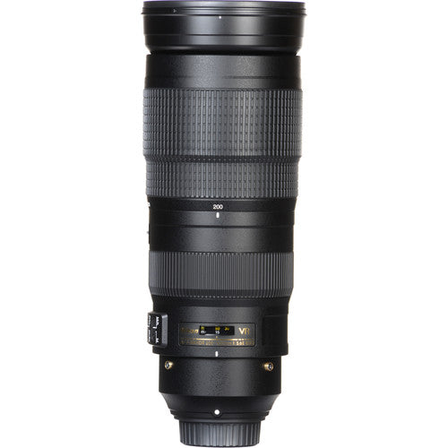 Nikon AF-S NIKKOR 200-500mm f/5.6E ED VR Lens with Sandisk 64GB Memory Card