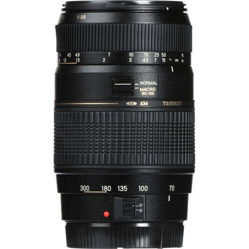 Tamron Zoom Telephoto AF 70-300mm f/4-5.6 Di LD Macro Autofocus Lens for Canon EOS