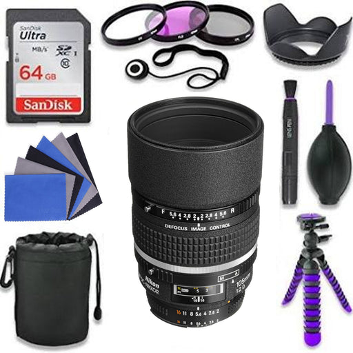 Nikon AF DC-NIKKOR 105mm f/2D Lens Starter Kit