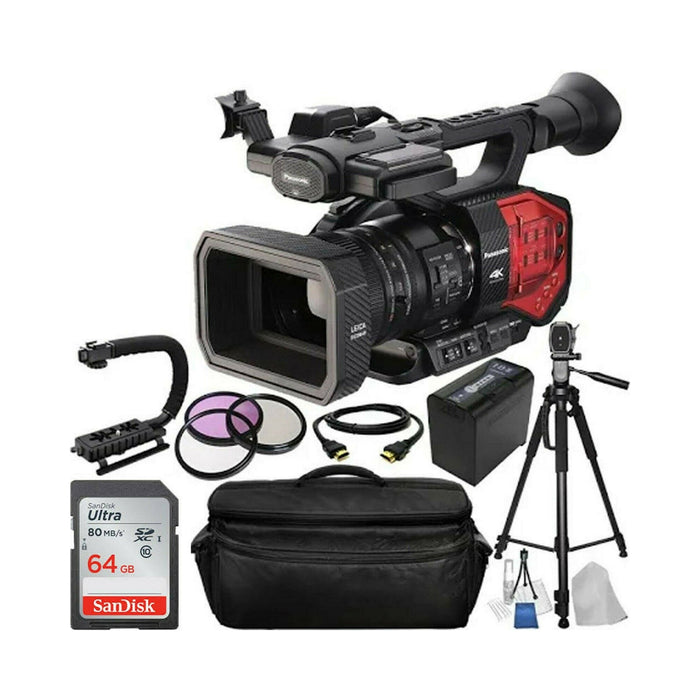 Panasonic AG-DVX200 4K Handheld Camcorder Deluxe Bundle