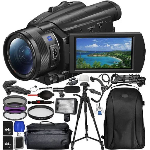 Sony FDR-AX700 4K Camcorder Supreme Video Bundle