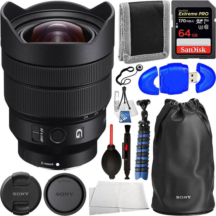 Sony FE 12-24mm f/4 G Lens Advanced Bundle