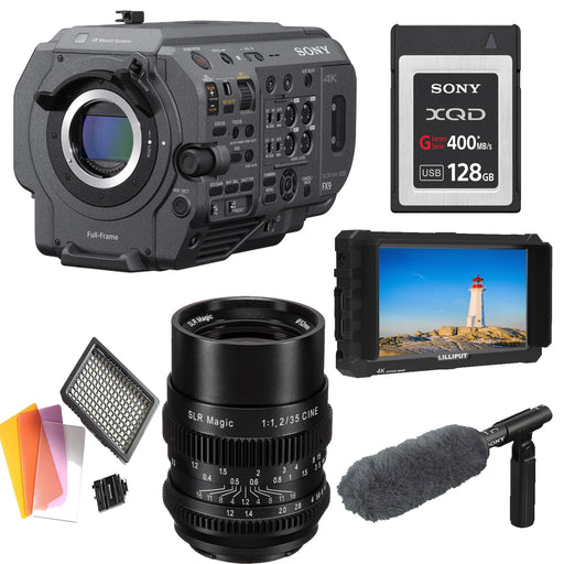 Sony PXW-FX9 XDCAM 6K Full-Frame Camera System Deluxe Bundle