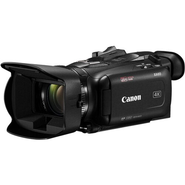 Canon XA60 Professional UHD 4K Camcorder with SanDisk 32GB Memory Card + UV Fliter + Accessory Bundle - NJ Accessory/Buy Direct & Save