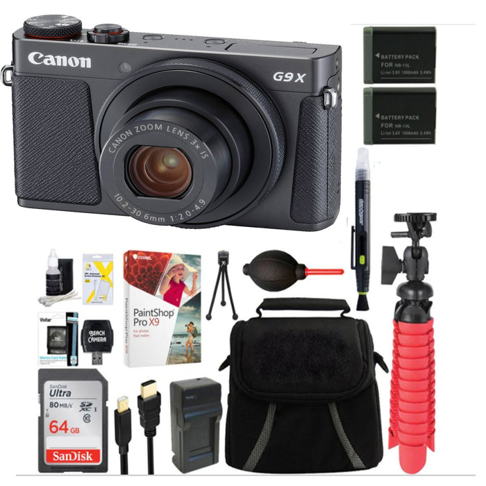 Canon PowerShot G9 X Mark II Digital Camera Professional Bundle