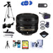 Nikon AF-S FX NIKKOR 50mm f/1.8G Lens Premium Bundle