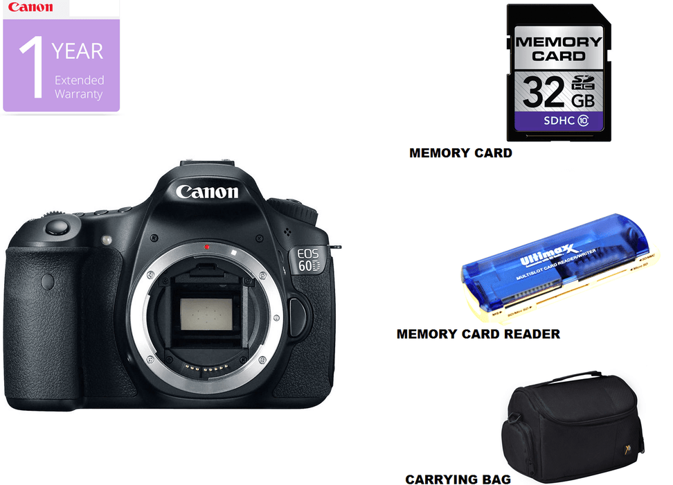 Canon EOS 60D DSLR Camera (Body Only) USA