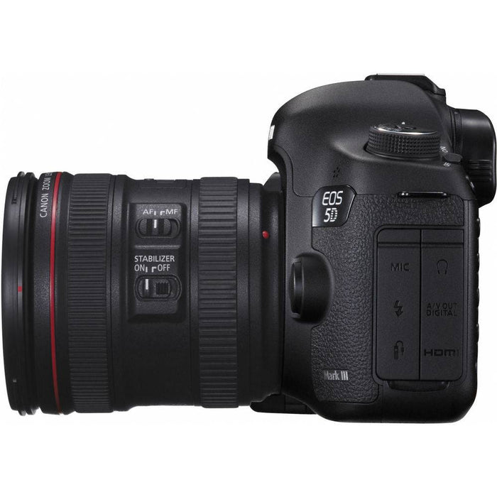 Canon EOS 5D Mark III / IV 22.3 MP Digital SLR Camera Canon EF 24-70mm f/4.0L Is USM Lens Canon High Speed 64GB Memory Card