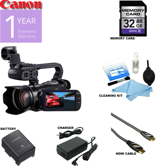 Canon XA10 / xa11 HD Professional Camcorder Starter Bundle USA