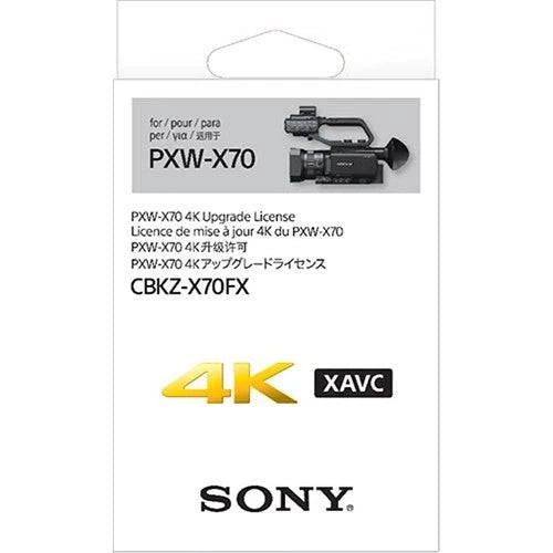 Sony 4K Upgrade License Key for Sony PXW-X70