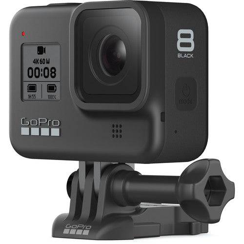 GoPro HERO8 Black w/ GoPro 3-Way Grip, Arm, Tripod &amp; Housing Case Diving Protective Housing Shell