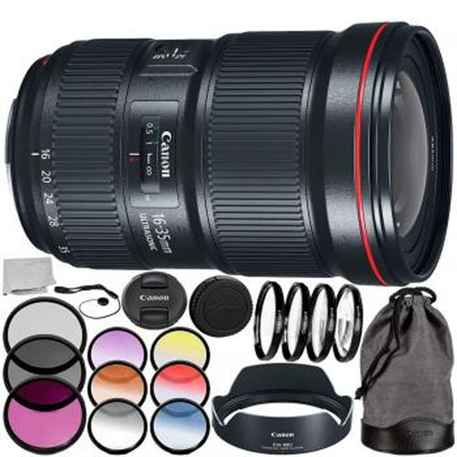 Canon EF 16-35mm f/2.8L III USM Zoom Lens with 15pc Accessory Bundle