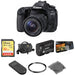 Canon EOS 80D DSLR Camera with 18-55mm Lens Basic Kit