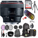 Canon EF 85mm f/1.2L II USM Lens USM with Sandisk 32GB Bundle Package Kit