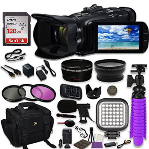 Canon VIXIA HF G40 Full HD Camcorder With 128GB Deluxe Bundle