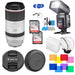 Canon RF 100-500mm f/4.5-7.1L IS USM Lens with Universal Pro Flash Bundle