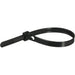 Pearstone 8&quot; Reusable Plastic Cable Ties - Black (20-Pack)