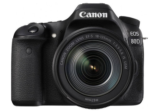 Canon EOS 80D DSLR Camera with 18-135mm IS USM Lens