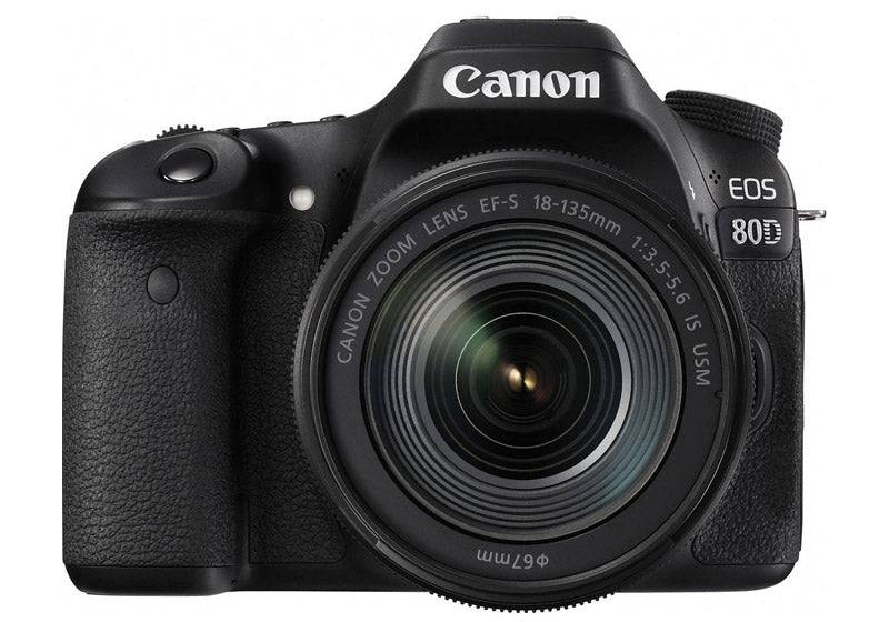 Canon EOS 80D DSLR Camera with 18-135mm Lens