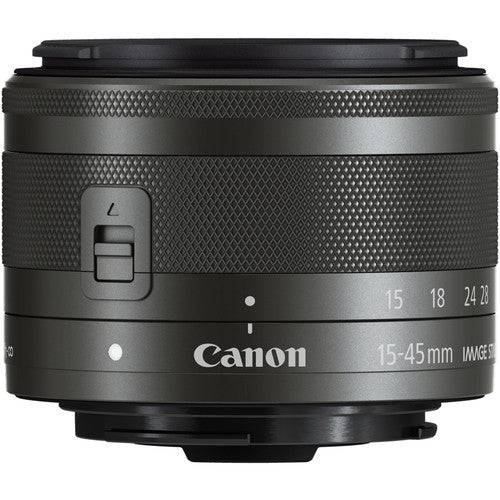 Canon EF-M 15-45mm f/3.5-6.3 IS STM Lens -Brown Box