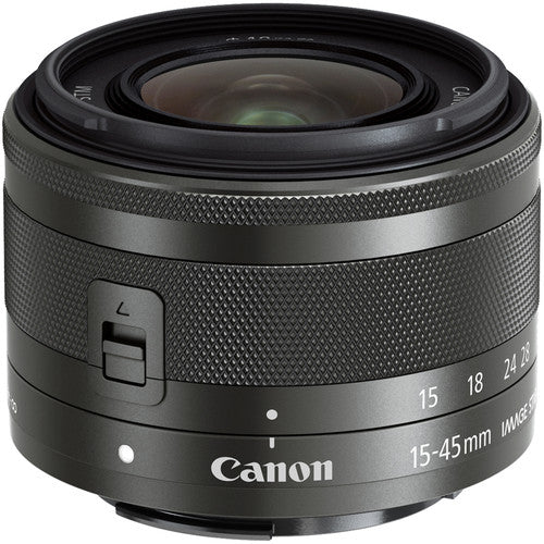 Canon EF-M 15-45mm f/3.5-6.3 IS STM Lens -Brown Box