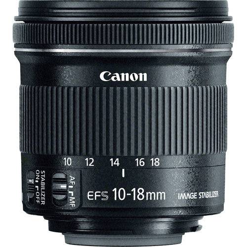 Canon EF-S 10-18mm f/4.5-5.6 IS STM Lens USA