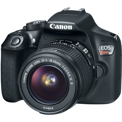 Canon EOS Rebel T6/2000D/T7 DSLR Camera with 18-55mm Lens