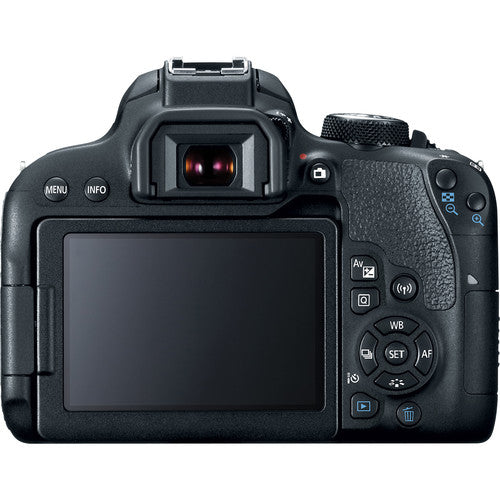 Canon EOS Rebel T7i/800D DSLR Camera (Body Only) 2x 32GB Class 10 SD Memory Card Accessory Bundle