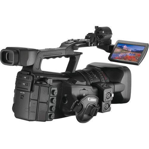 Canon XF-305 High Definition Pro Camcorder, Bundle with Video Bag, 2x Spare Battery, 64GB Compact