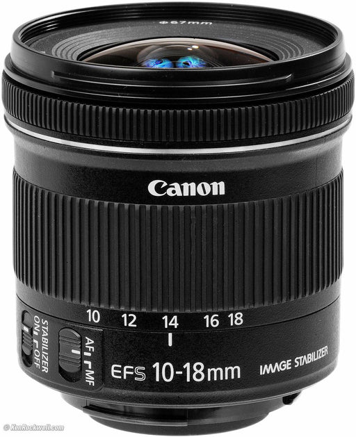 Canon EF-S 10-18mm f/4.5-5.6 IS STM Lens