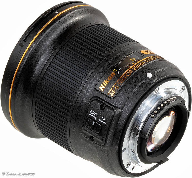 Nikon AF-S NIKKOR 20mm f/1.8G ED Lens