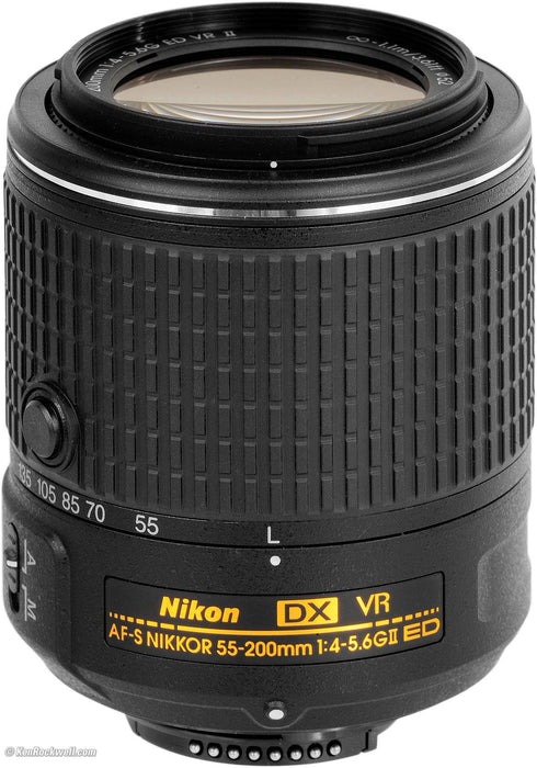 Nikon AF-S DX NIKKOR 55-200mm f/4-5.6G ED VR II Lens