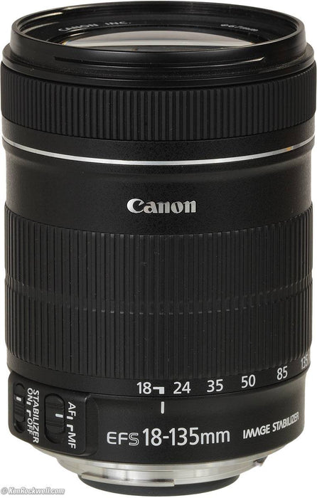 Canon EF-S 18-135mm f/3.5-5.6 IS STM Lens