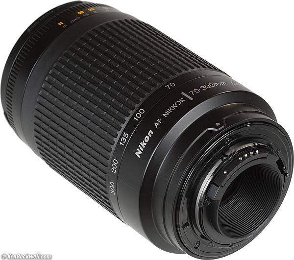 Nikon AF Zoom-NIKKOR 70-300mm f/4-5.6G Lens