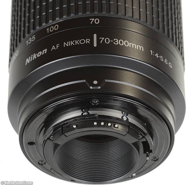 Nikon AF Zoom-NIKKOR 70-300mm f/4-5.6G Lens