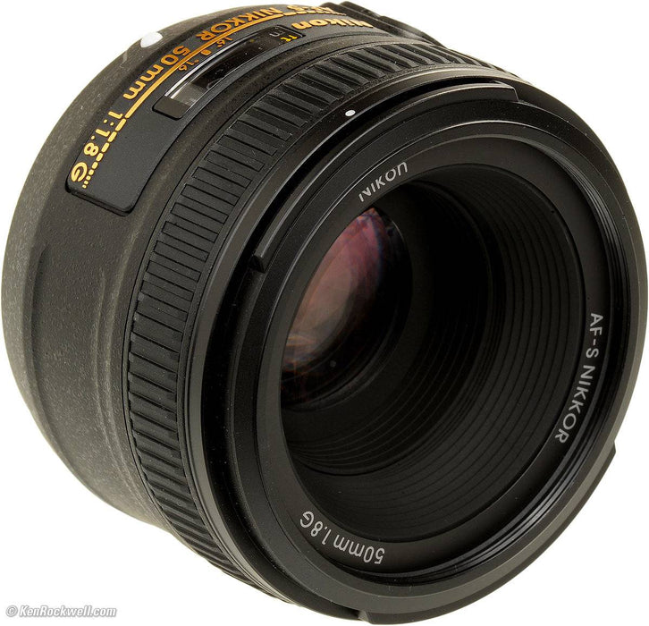 Nikon Nikkor AF-S 50mm F/1.8G AF-D FX Lens USA