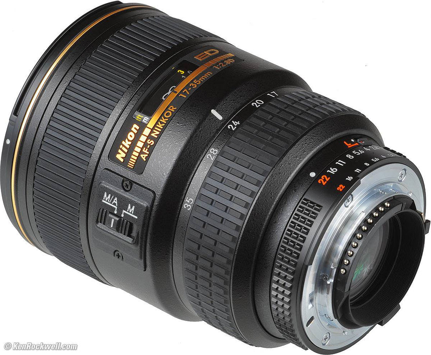 Nikon AF-S Zoom-NIKKOR 17-35mm f/2.8D IF-ED Lens