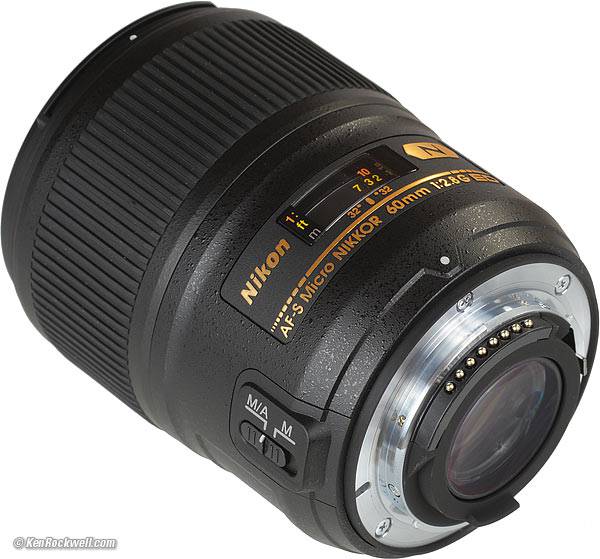 Nikon AF-S Micro-NIKKOR 60mm f/2.8G ED Lens